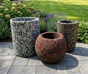 Вазоны из архитектурного бетона