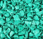 Щебень цветной