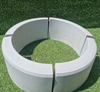 Полукруглый бордюр