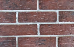 Фасадная термопанель с бетонным рельефным кирпичом