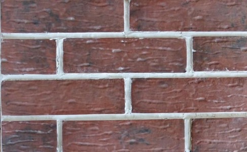 Фасадная термопанель с бетонным рельефным кирпичом