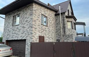 Фасадная панель "Баварская кладка (разноцветный кирпич)"