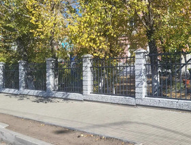 Блок черно-белый