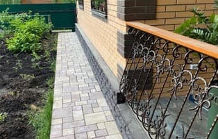 Брусчатка Европейская коричневая и бежевая 5 размеров