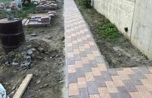 Европейская жёлто-оранжевый и коричневый