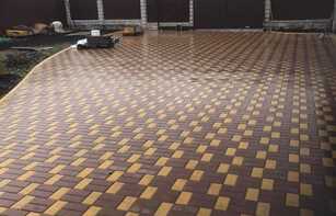 АНТИЧНАЯ БРУСЧАТКА С РОВНОЙ ПОВЕРХНОСТЬЮ