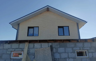 Фасадная термопанель «Гладкий кирпич»