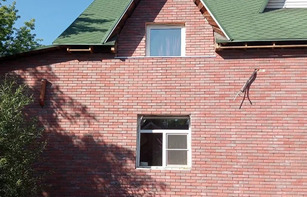 Фасадная панель "Баварская кладка (разноцветный кирпич)"