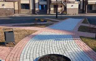 АНТИЧНАЯ БРУСЧАТКА С РОВНОЙ ПОВЕРХНОСТЬЮ