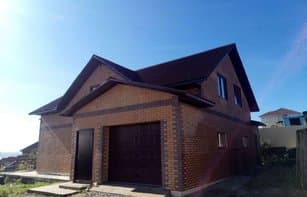 Фасадная термопанель с бетонным рельефным кирпичом