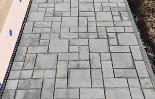 АНТИЧНАЯ БРУСЧАТКА С РОВНОЙ ПОВЕРХНОСТЬЮ