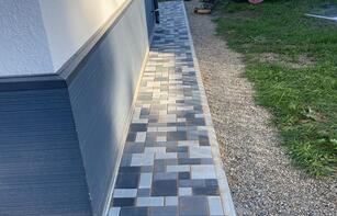 АНТИЧНАЯ БРУСЧАТКА С РОВНОЙ ПОВЕРХНОСТЬЮ