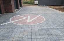 Античная коричневый и серо-голубой