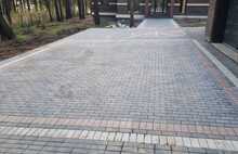 Античная коричневый и серо-голубой