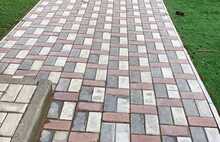 Античная неокрашенный серо-голубой коричневый