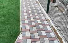 Античная неокрашенный серо-голубой коричневый