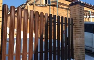 Фасадная термопанель с фактурным бетонным кирпичом «Элегантный»