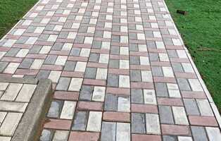 Античная неокрашенный серо-голубой коричневый