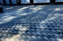 Античная неокрашенный тёмно-серый и серо-голубой