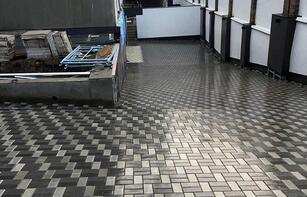 АНТИЧНАЯ БРУСЧАТКА С РОВНОЙ ПОВЕРХНОСТЬЮ