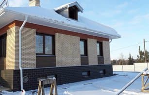 Фасадная термопанель «Старый кирпич»