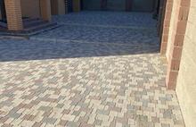 Брук камень светло-бежевый серо-голубой коричневый 2