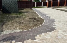 Клинкер светло-оранжевый и тёмно-коричневый