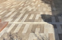 Корабельная доска светло-ореховый и светло-бежевый