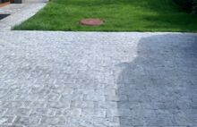 Мостовая серый мрамор