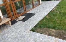 Мостовая серый мрамор