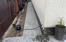 Мостовая серый мрамор