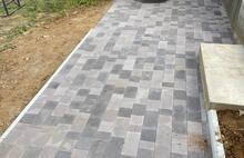 Брусчатка Немецкая бежево-серый и светлый-антрацит