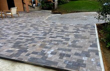 Брусчатка Немецкая бежево-серый и светлый-антрацит