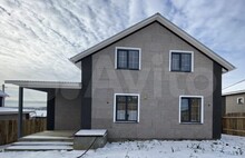 Фасадные термопанели с мраморной крошкой. Светло-серый и черно-черный цвета