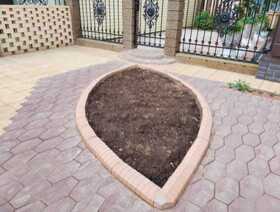 Ретро ромб коричневый