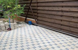 АНТИЧНАЯ БРУСЧАТКА С РОВНОЙ ПОВЕРХНОСТЬЮ