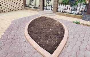 Ретро ромб коричневый