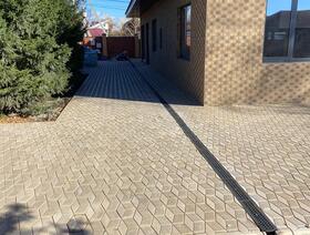 Ретро ромб бежевый 9