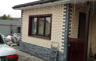 Угловой элемент к термопанели с кирпичом