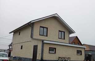 Фасадная термопанель с бетонным рельефным кирпичом