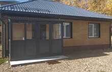 Термопанели жёлтый гладкий кирпич