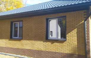 Угловой элемент к термопанели с кирпичом