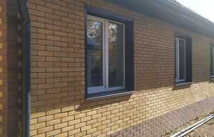 Фасадная термопанель «Старый кирпич»