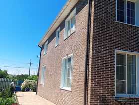 Термопанели старый кирпич коричневый с черным