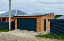 Фасадная панель гладкий кирпич Янтарный