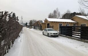 Фасадная термопанель с фактурным бетонным кирпичом «Элегантный»