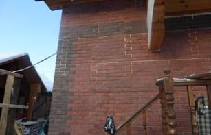 Фасадная термопанель с фактурным бетонным кирпичом «Элегантный»