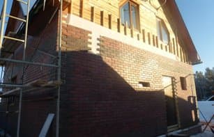 Фасадная термопанель "Баварская кладка"